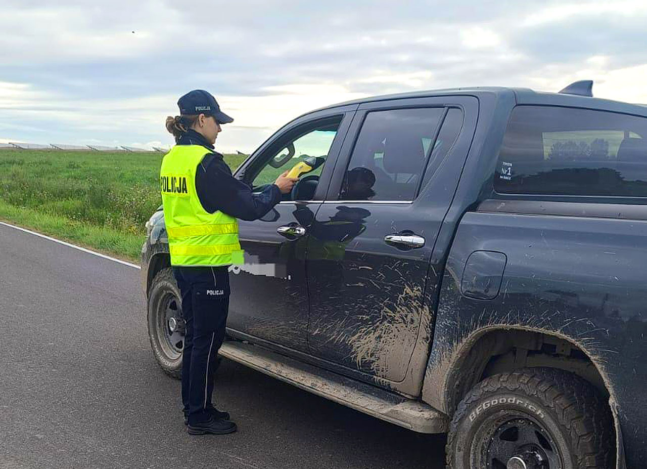 Akcja „Trzeźwość” w powiecie tureckim. Policjanci skontrolowali ponad 1200 kierowców