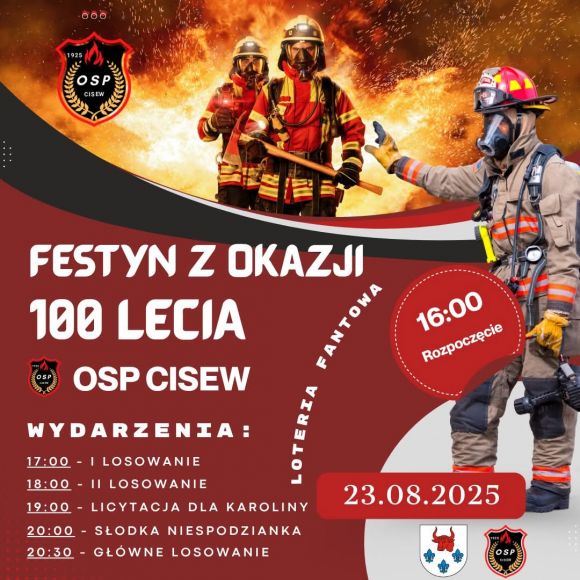 Festyn z okazji 100-lecia OSP Cisew