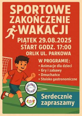 Sportowe Zakończenie Wakacji w Malanowie