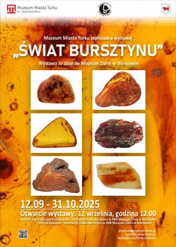 Poznaj tajemnice bursztynu. Nowa ekspozycja w Muzeum Miasta Turku