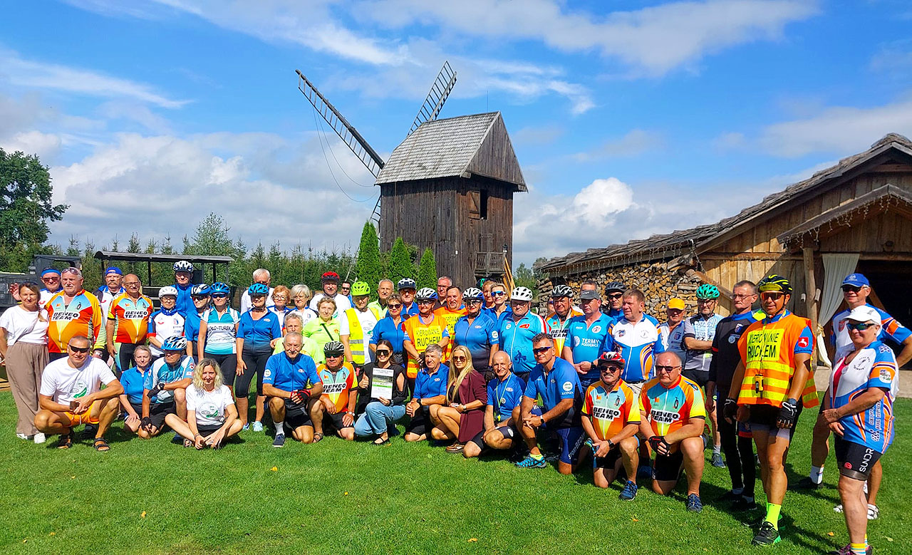 Rajdowy finał wakacji w Tuliszkowie. Rowerzyści z całej Polski odkrywali piękno regionu