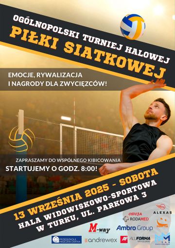 Wielki turniej siatkarski w Turku. Szesnaście drużyn i dzień pełen sportowych emocji  już 13 września