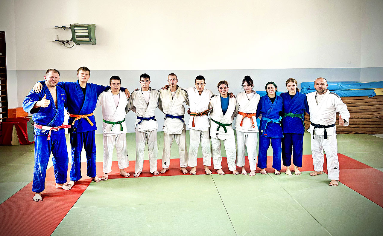 UKS Judo Tuliszków na wojewódzkim zgrupowaniu. Trening pod okiem Przemysława Matyjaszka