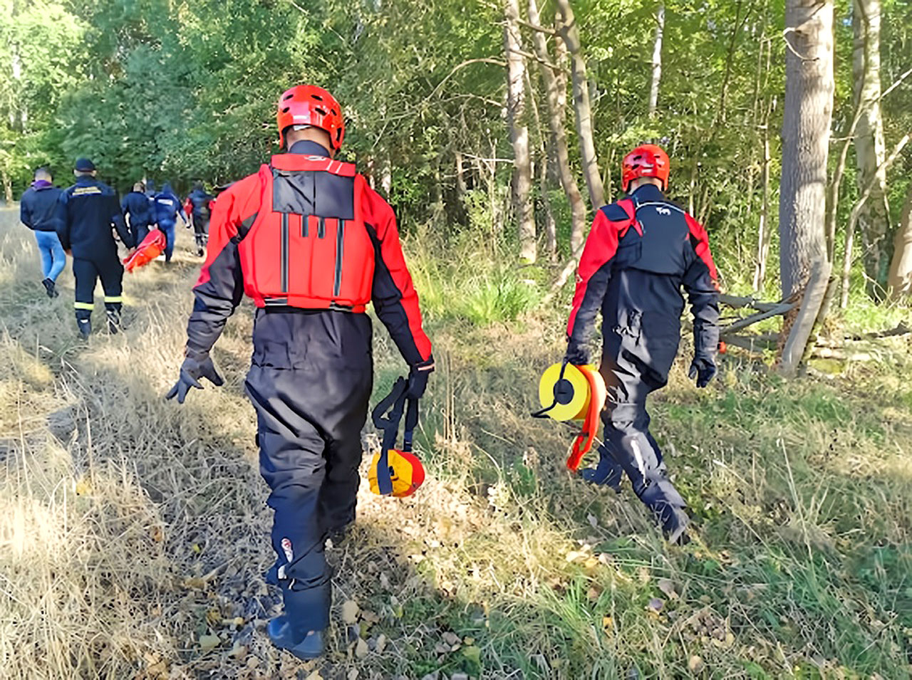 Służby kontynuują poszukiwania 51-letniego Jana Łukasika. Kolejny dzień akcji w powiecie tureckim bez przełomu - Poszukiwania Jana Łukasika /fot. KPP Turek