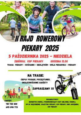 II Rajd Rowerowy Piekary 2025