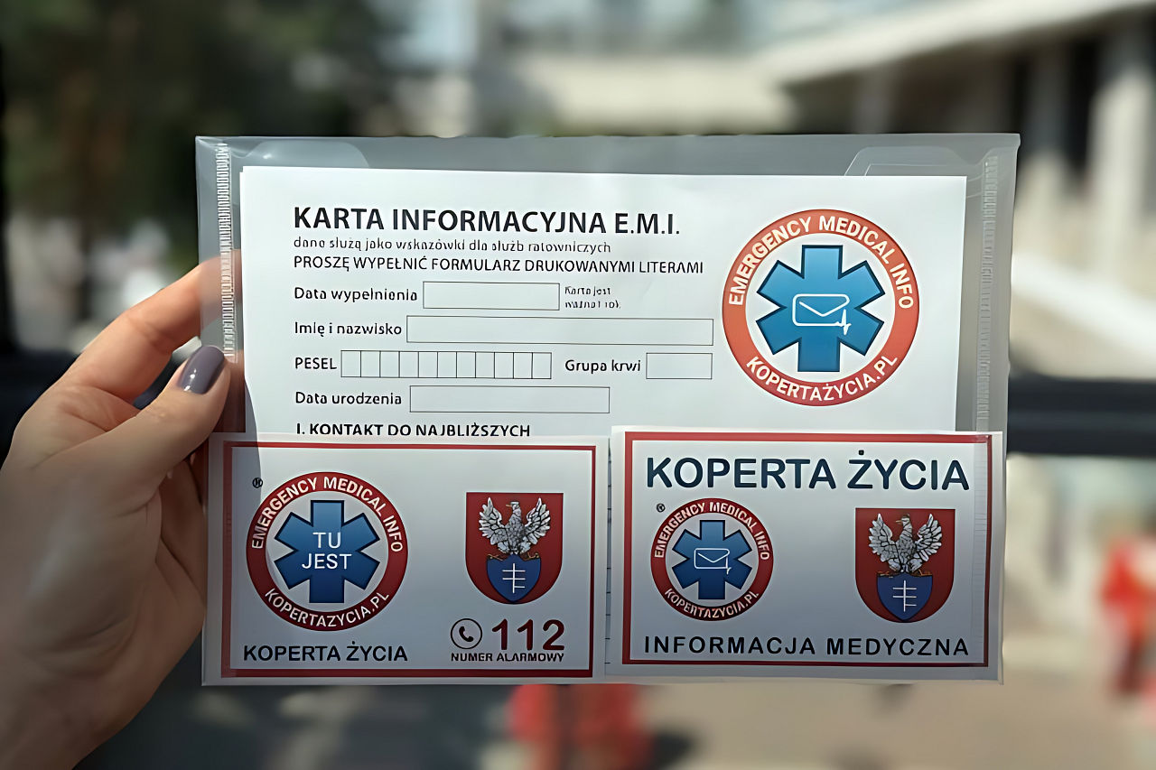 Nowa inicjatywa GOPS w Przykonie. Koperta, która może uratować życie