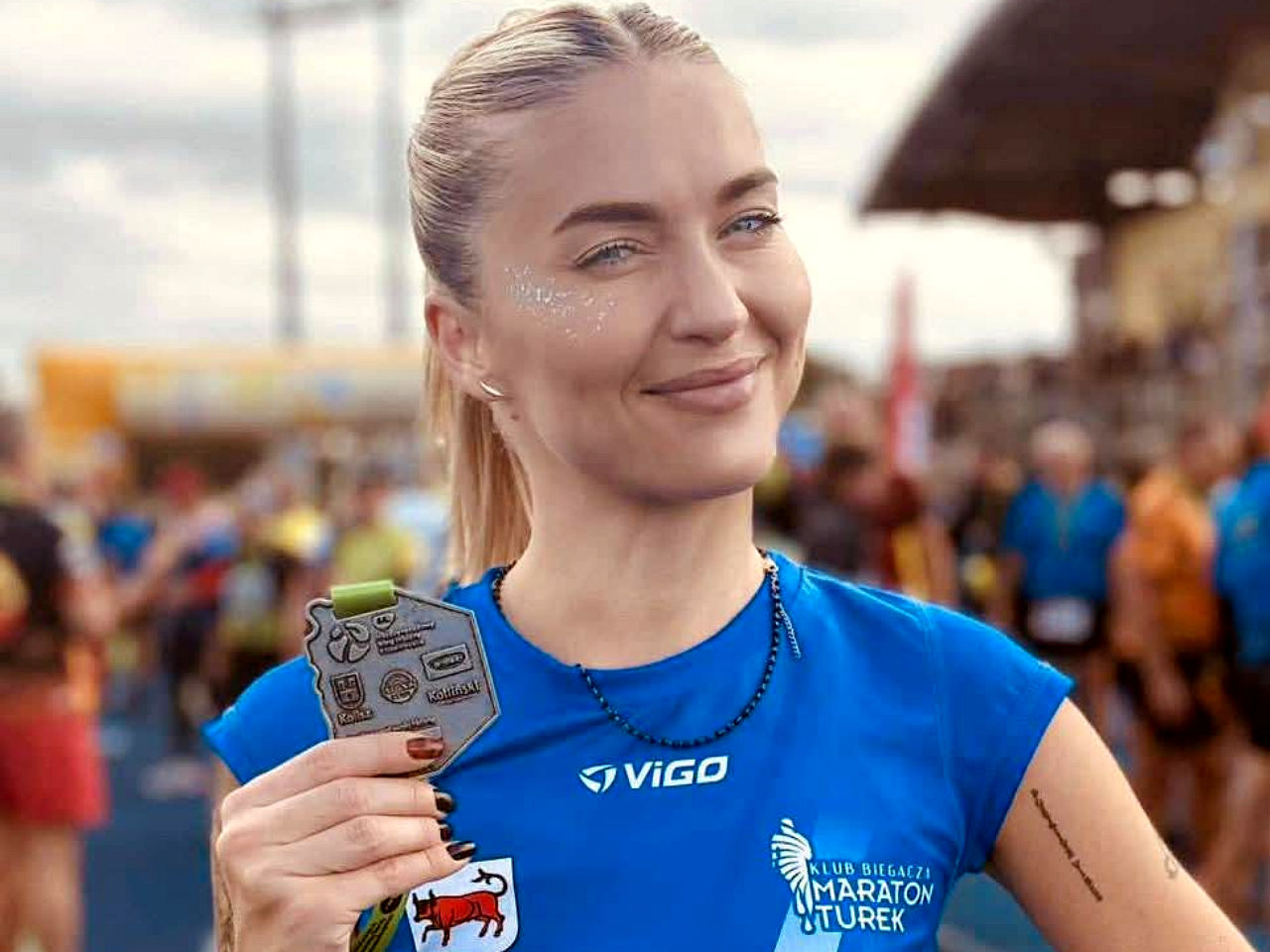 Policjantka z Turku najlepsza wśród mundurowych. Sukces Sylwii Kuci w kaliskim Biegu Ptolemeusza