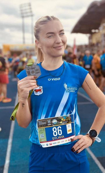 Policjantka z Turku najlepsza wśród mundurowych. Sukces Sylwii Kuci w kaliskim Biegu Ptolemeusza
