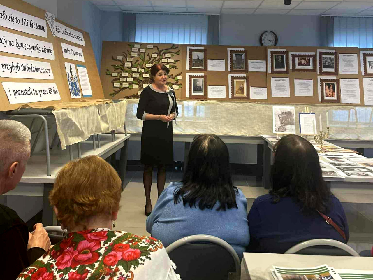 Historia, która łączy pokolenia. Prelekcje o Rodzinie Młodzianowskich w Kawęczynie - Prelekcja Aliny Bartosik w Kawęczynie