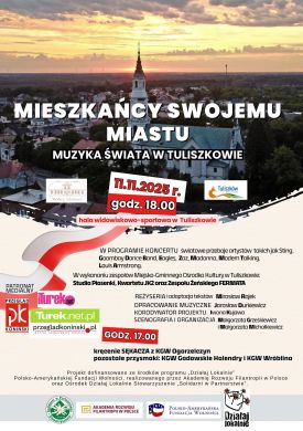 Mieszkańcy swojemu Miastu. Muzyka świata w Tuliszkowie