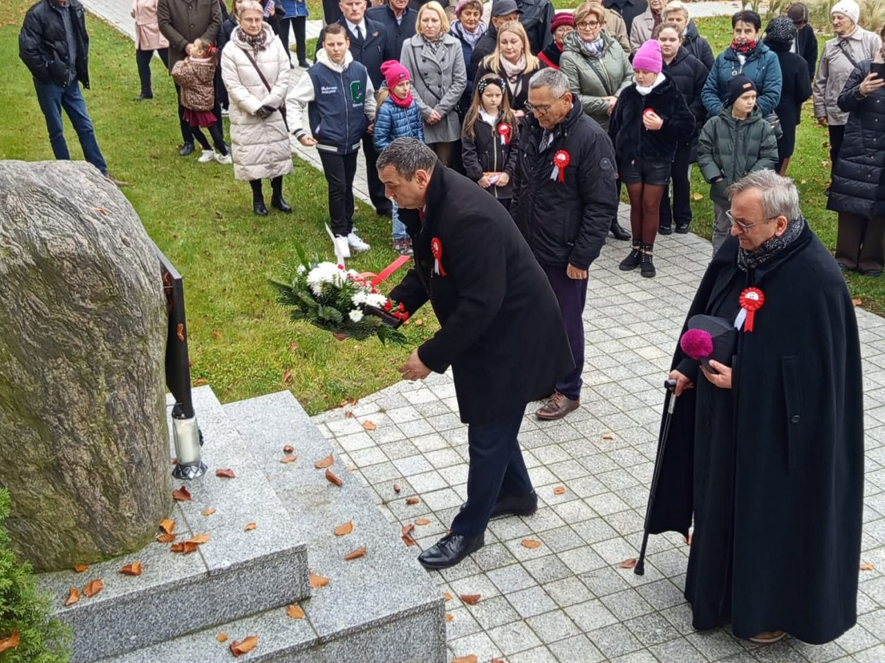 Dobra uczciła 107. rocznicę odzyskania niepodległości. Tytuł „Bene Meritus” dla Edmunda Pawłowskiego - Dobra świętowała 107. rocznicę odzyskania niepodległości