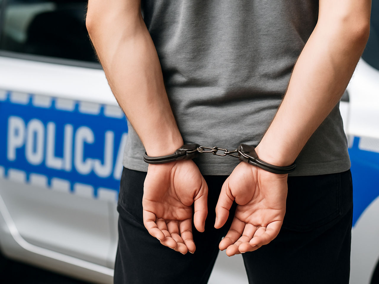 Interwencja ratowników przerodziła się w akcję policji. Zatrzymano agresywnego 39-latka z mefedronem