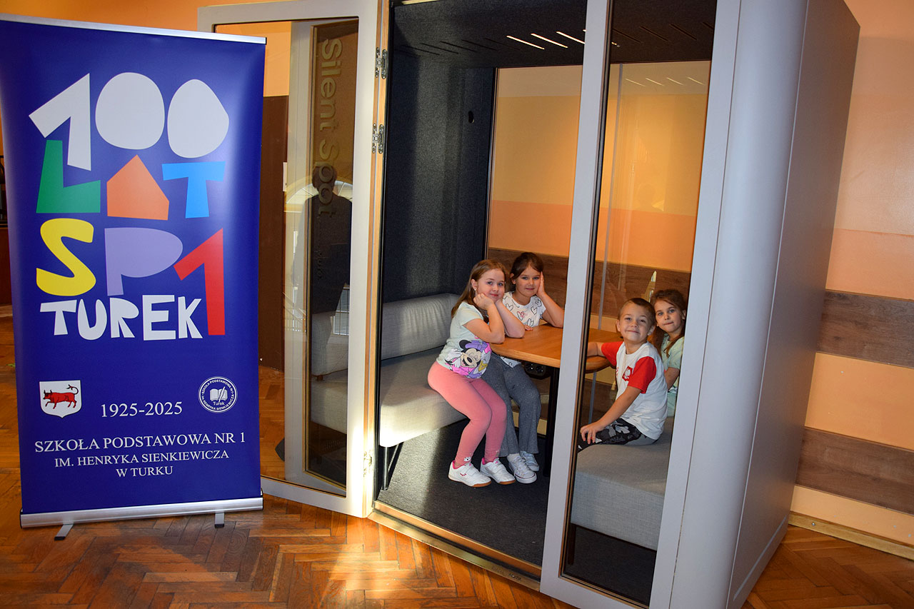 SP1 wzbogaciła się o kabinę wyciszającą SPACE L od firmy MUTE - SP1 z nową kabiną wyciszającą MUTE /fot. SP1 Turek