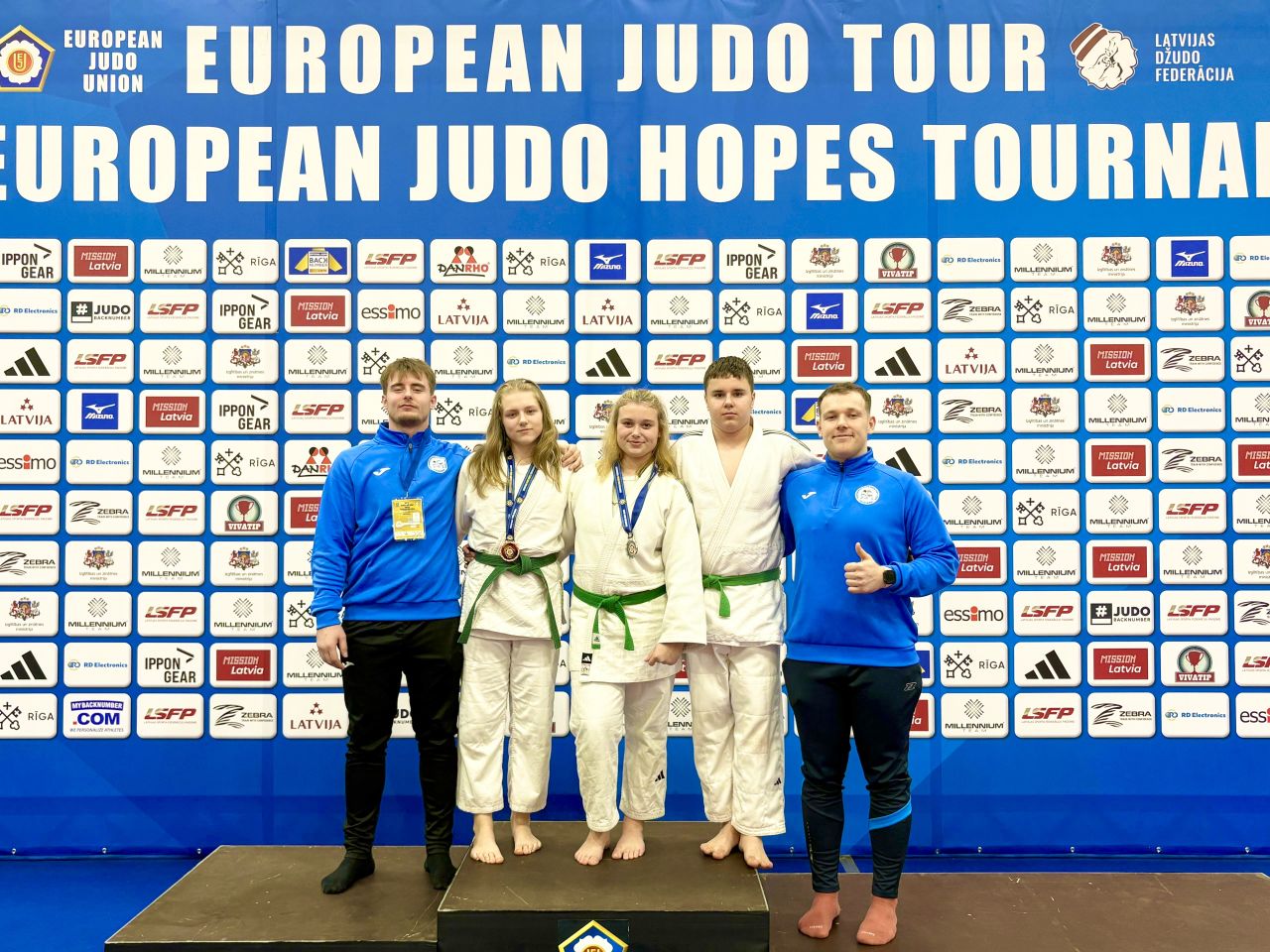 Pracowity weekend UKS Judo Tuliszków. Medale w Rydze i cenne doświadczenie w Bytomiu
