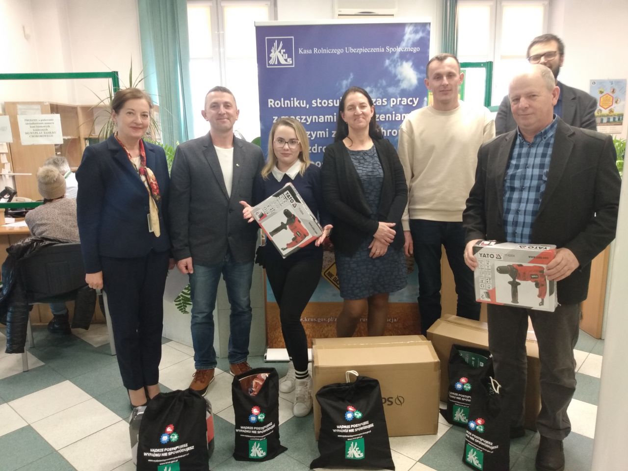 Nagrody KRUS Turek rozdane. Rolnicy z powiatu wyróżnieni za wiedzę o bezpieczeństwie