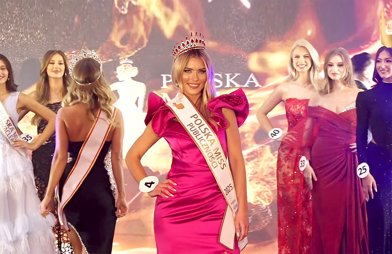 Wideo: Wiktoria Choręziak najbardziej utytułowaną Polską Miss. Turkowianka zdobyła w wielkim finale aż trzy tytuły! - Trzy tytuły dla Wiktorii Choręziak w finale Polska Miss
