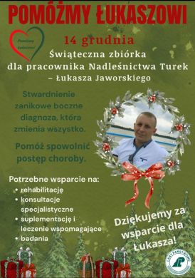 Pomóżmy Łukaszowi -- świąteczna zbiórka