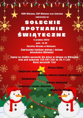Sołeckie Spotkanie Świąteczne w Bibianinie