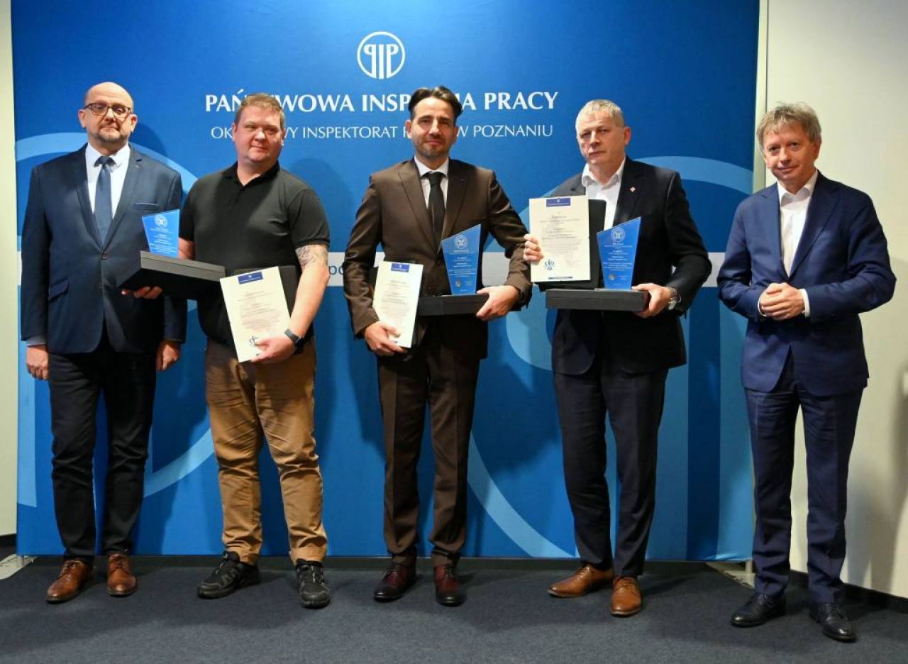 Prestiżowa nagroda w dziedzinie ochrony pracy i zdrowia  dla Społecznego Inspektora Pracy ze Szkoły Podstawowej nr 5 