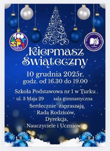 Szkolny Kiermasz Świąteczny w SP1