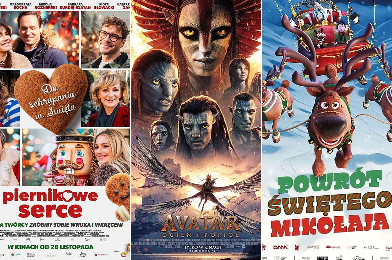 Grudzień w kinie Tur. Świąteczne premiery, familijne propozycje i dominacja nowego „Avatara”