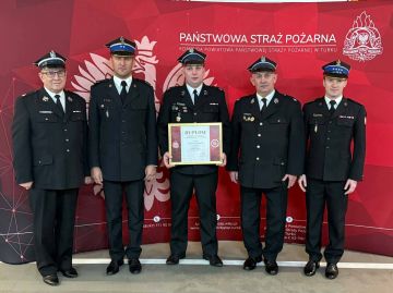 Trzy dekady KSRG w powiecie tureckim. Jednostki OSP wyróżnione podczas uroczystości w komendzie PSP - Powiat świętuje 30-lecie KSRG /fot. OSP Turek