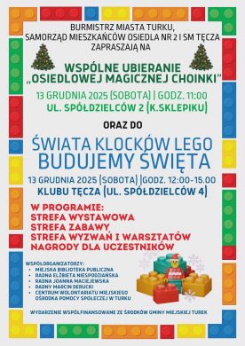 Wspólne Ubieranie Osiedlowej Magicznej Choinki na Spółdzielców