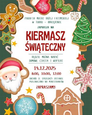Kiermasz Świąteczny** odbędzie się w Obrzębinie