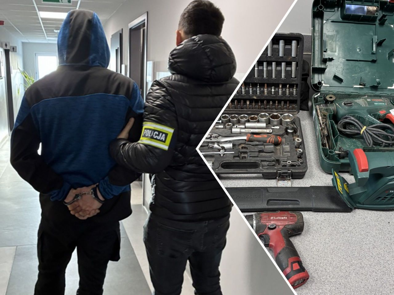 Zatrzymany 33-letni sprawca włamań. Kryminalni z Turku odzyskali część skradzionych przedmiotów - Kryminalni z Turku namierzyli włamywacza