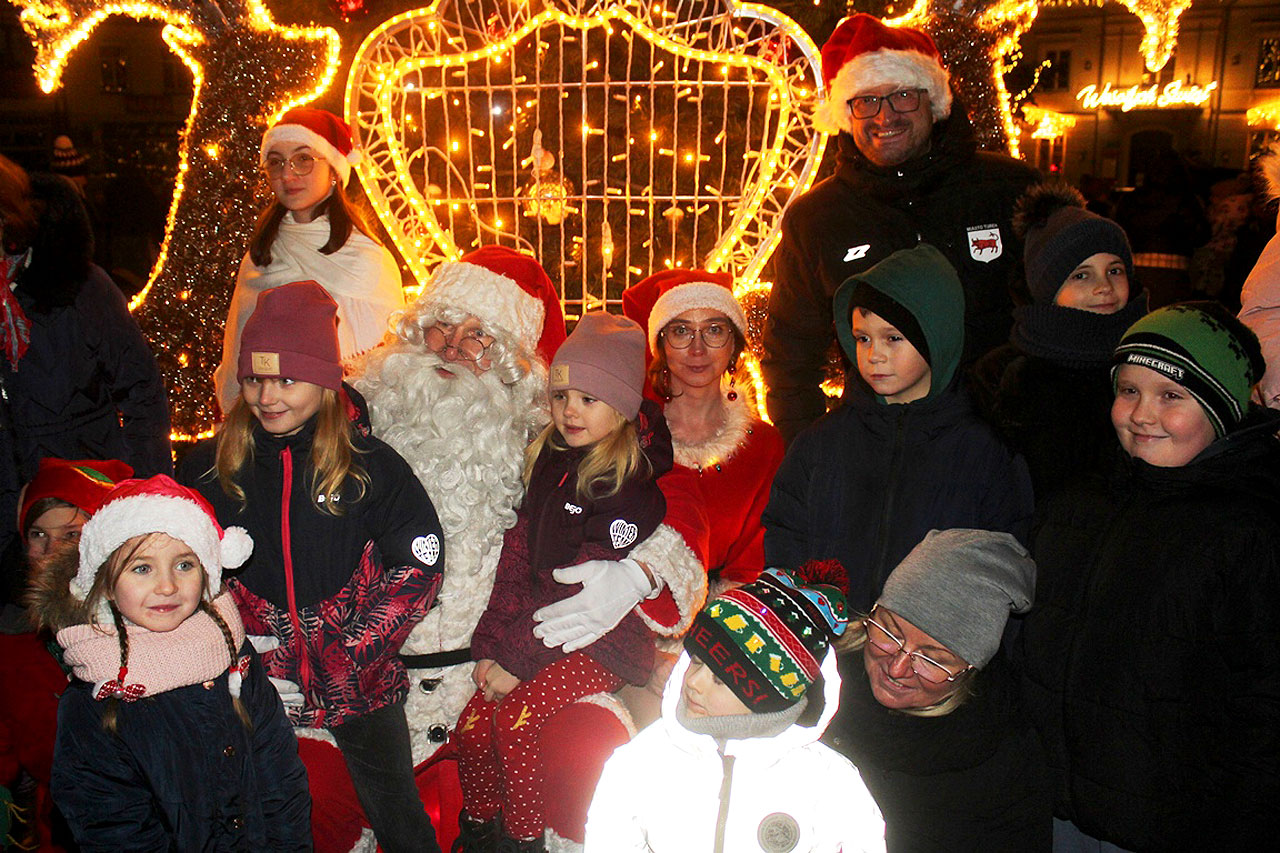Od Fabryki Mikołaja po iluminację choinki. Tak wyglądała Turkowska Magia Świąt - Turkowska Magia Świąt 2025 / fot. UM Turek
