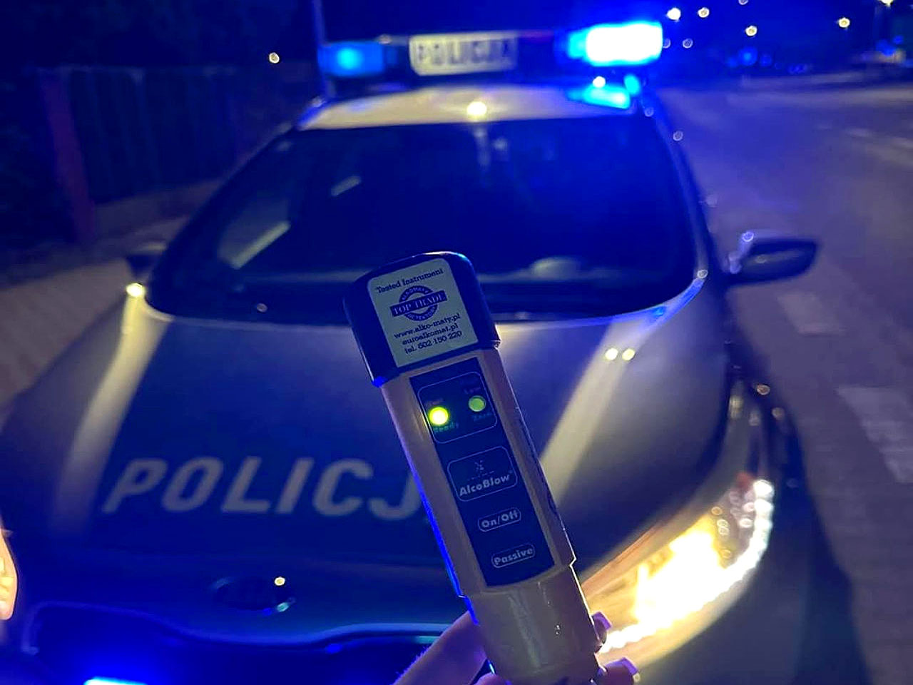 Pijany 30-letni kierowca zatrzymany. Konfiskata samochodu i wysoka grzywna