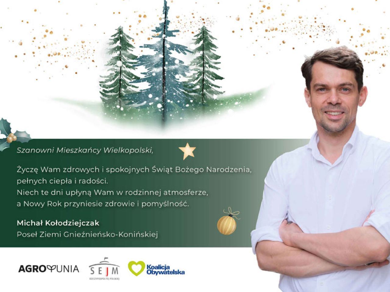 Życzenia Michał Kołodziejczak