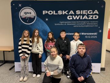 Uczniowie z Kun sięgają gwiazd czyli...