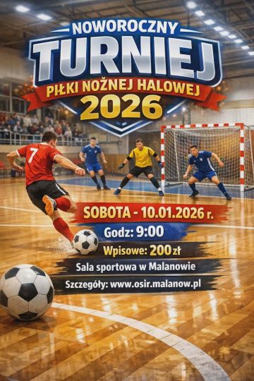 Noworoczny Turniej Piłki Nożnej Halowej 2026...