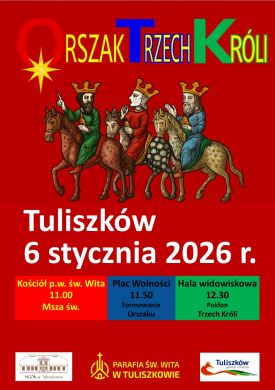 Orszak Trzech Króli 2026 w Tuliszkowie