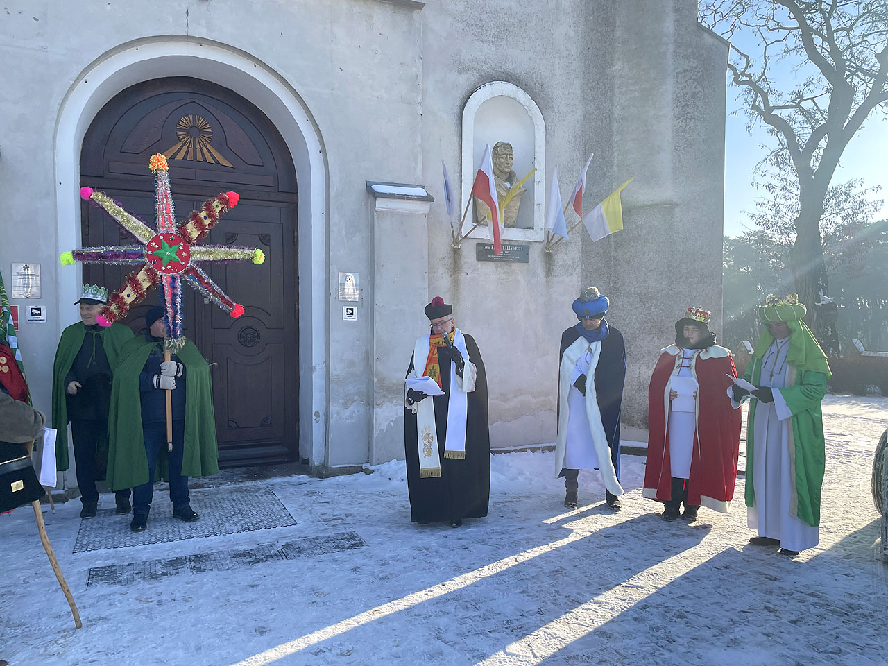 Góra Przemienienia znów pełna wiernych. Dziesiąta edycja Orszaku Trzech Króli w Galewie - Dziesiąty Orszak Trzech Króli w Galewie