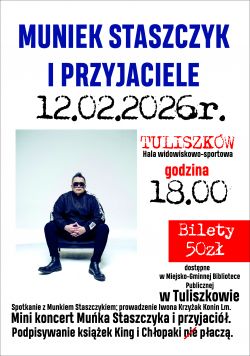 Koncert Muniek Staszczyk i Przyjaciele w Tuliszkowie