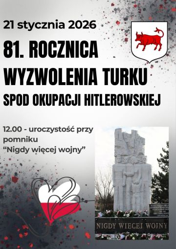 81. Rocznica Wyzwolenia Turku spod okupacji...