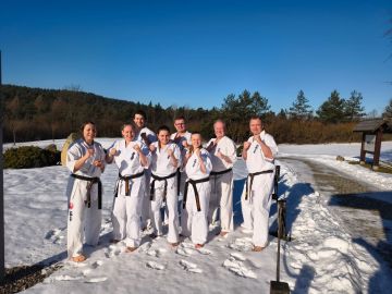 Szkoleniowy start roku karate Kyokushin....
