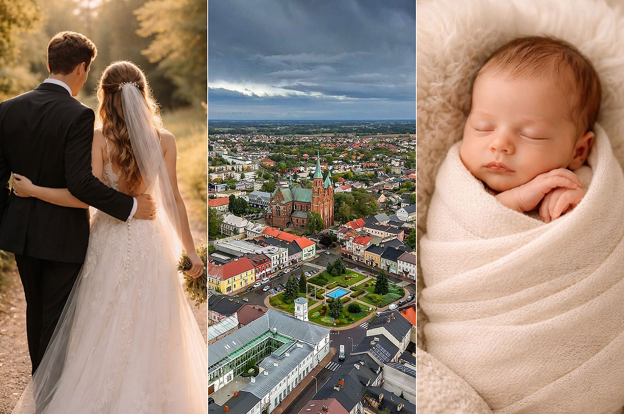 Turek: Mniej narodzin, więcej ślubów. Urząd Stanu Cywilnego podsumował 2025 rok