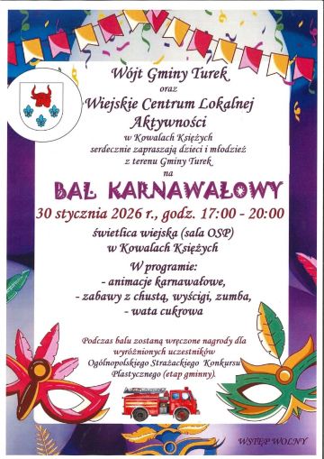 Bal Karnawałowy w Kowalach Księżych