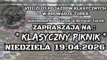 VIII Zlot Pojazdów Klasycznych w Browarze Turek