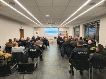 Gotowość, szkolenia, współpraca. Odprawa...