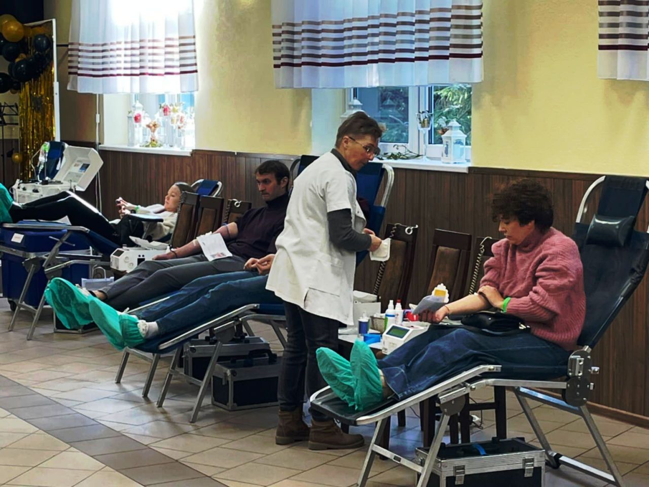 Mieszkańcy nie zawiedli. Kolejna udana zbiórka krwi w Kalinowej - Akcja krwiodawstwa w Kalinowej