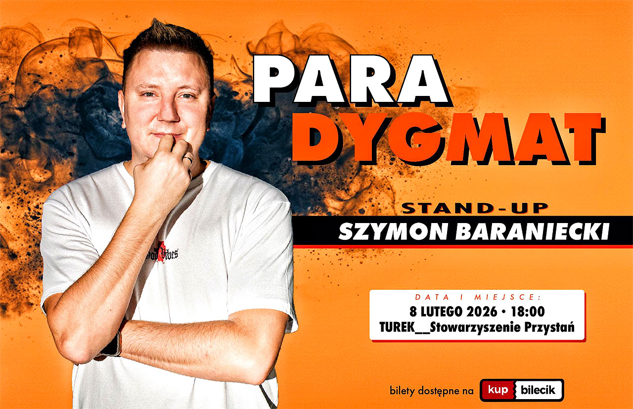Kolejna dawka humoru w Przystani. Autorski program Szymona Baranieckiego już w niedzielę