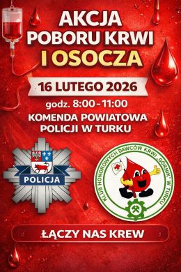Akcja Poboru Krwi i Osocza w KPP Turek