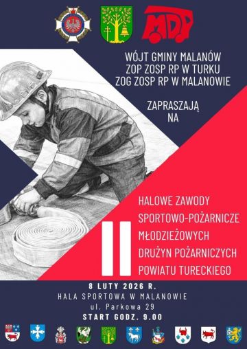 Młodzieżowe drużyny pożarnicze na start! II Halowe Zawody Sportowo-Pożarnicze MDP już w niedzielę