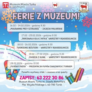 Ferie w Muzeum Turek 2026