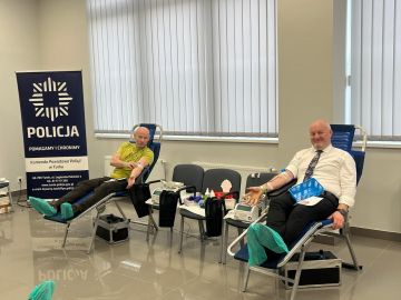 Ponad 20 litrów krwi zebranych w KPP Turek....