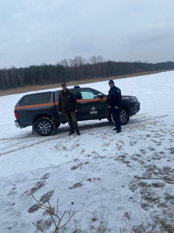 Bezpieczne ferie w powiecie tureckim. Policja i Straż Leśna kontrolują zamarznięte zbiorniki